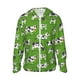 thumbnail image 1 of Fotbe Cows With Calfs Green Chaqueta con Protección Solar UPF 50+ para Hombre y Mujer, Camisa con Capucha y Bolsillos-Small, 1 of 7