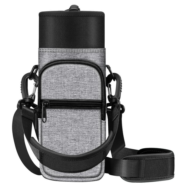 Funda tipo bandolera CaseBot, de neopreno gris