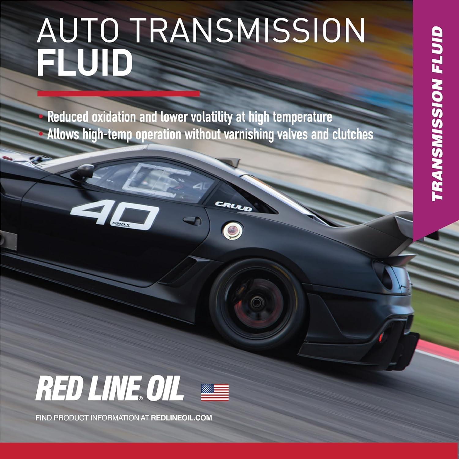 Red Line 30304 Synthetic Racing Type F Automatic Transmission Fluid (ATF) - 1 Quart