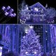 thumbnail image 3 of Cadena de luces navideñas de 108 pies, 300 luces LED, 8 modos, enchufable, para fiestas en el jardín, 3 of 5