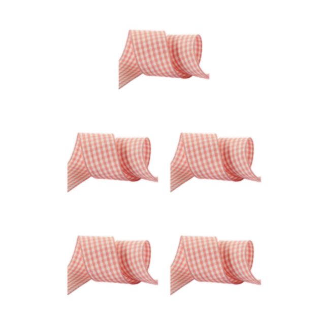 Cateissary Agregue una cinta a cuadros con un toque elegante para regalos hechos a mano de bricolaje Esencial para los entusiastas de las Type2 NO2
