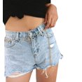 thumbnail image 4 of Femmes Long Pompon Ceinture Ceinture Multicouche Corps Ventre Chaîne pour Robe, Or Coeur-41inch, 4 of 6