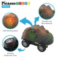 thumbnail image 4 of Carro de carreras con forma de dinosaurio para niños de más de 3 años PicassoTiles PTE10, 4 of 7