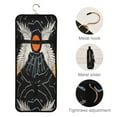 thumbnail image 5 of Iauyy 3 Piece Large Portable Hanging Toiletry Bags for Travel,Foldable Makeup Organizer with Multiple Compartments for Men&Women，The Orange Sun, 5 of 9