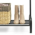 thumbnail image 2 of Whitmor Garment Rack with Shelf - Matte Black, 2 of 4