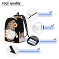 thumbnail image 4 of Lsque Sunflower Gnomes 4 Pattern Canvas Daypack, Durable Backpack, High-quality Versatile Backpack,Vintage Compact Backpack-Small, 4 of 6