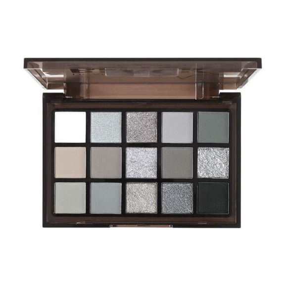 Eyeshadow 15 Colors Eyeshadow Eye Shadow Makeup Long Lasting Pigmented Black Eyeshadow Makeup Gray Silver Eye Make Up Pallet Blendable Eyeshadow Makeup Makeup Beauty Tools Clearance