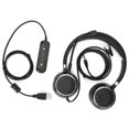 thumbnail image 1 of ANGGREK USB Plug QD Cable Adaptor, Call Center Headset Adapter Portable For 3.5mm Headset Equipment, 1 of 8