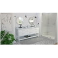 thumbnail image 5 of Dreamline Vfvc722234swm Valencia 72" Free Standing Double Basin Vanity Set - Black, 5 of 7