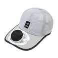thumbnail image 4 of Sombreros con visera solar y ventilador de refrigeración, protección para el verano, transpirables y desmontables. gris claro, 4 of 9