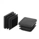thumbnail image 4 of Silla Patas Plastico Esconde Final Tapa Tubo Cuadrado Introduzca Negra 20mmx20mm 300unids, 4 of 8