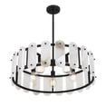 thumbnail image 4 of Antolini 5-Light Pendant in Black Cashmere, 4 of 7