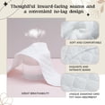 thumbnail image 6 of 10PCS Cotton Boob Bra Towel for Breast Towel Sling Bra Towels for Women 3 Layer Reusable Underboob Sweat Absorber Beige, 6 of 8