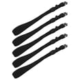 thumbnail image 1 of RUNROTOO 5pcs Garbage Can Bands Elastic Black Prevent Slipping for Households, 1 of 8
