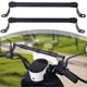 thumbnail image 2 of Universal Scooter Crossbar Mount Carbon Fiber Look Universal Motorcycle Reinforce Levers for Motorbike E-Bike Accessories, 2 of 5