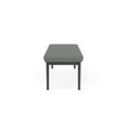 thumbnail image 3 of Amherst Steel Reception Waiting 18.5" 3 Seat Bench / Charcoal Steel / Light Gray, 3 of 3