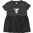 thumbnail image 3 of Inktastic Goth Bunny Girls Baby Dress, 3 of 5