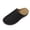 Black, variant on Women Slippers Women's Fashion Casual Hollow Solid Color Baotou Sandals Thick Bottom Half Slippers Wedge Heels,Khaki,43