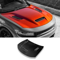 BSS Parts 2015 2016 2017 2018 2019 2020 2021 2022 2023 Dodge Charger / SRT Redeye Widebody Style Aluminum Hood with 3 Scoops