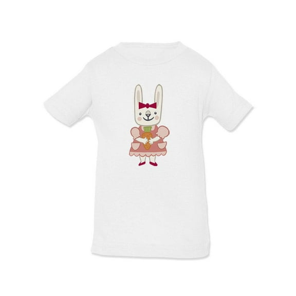 Bunny Girl With A Carrot T-Shirt Infant -Image by Shutterstock,  18 Months