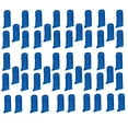 thumbnail image 1 of MPP 50 Pack Finger Pet Toothbrushes Bulk Value Vet Dog Rescue Shelter Choose Color (Blue), 1 of 1