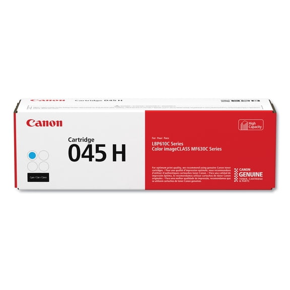 Canon. 1245c001 (045) High-yield Toner, 2200 Page-yield, Cyan
