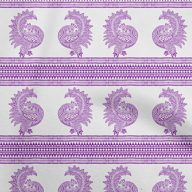 oneOone Cotton Flex Purple Fabric Block Sewing Craft Projects Fabric Prints By Yard 40 Inch Wide-WS