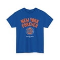 thumbnail image 2 of 2024 Playoffs New York Forever for basketball fan gifts Unisex Cotton Tee, 2 of 8