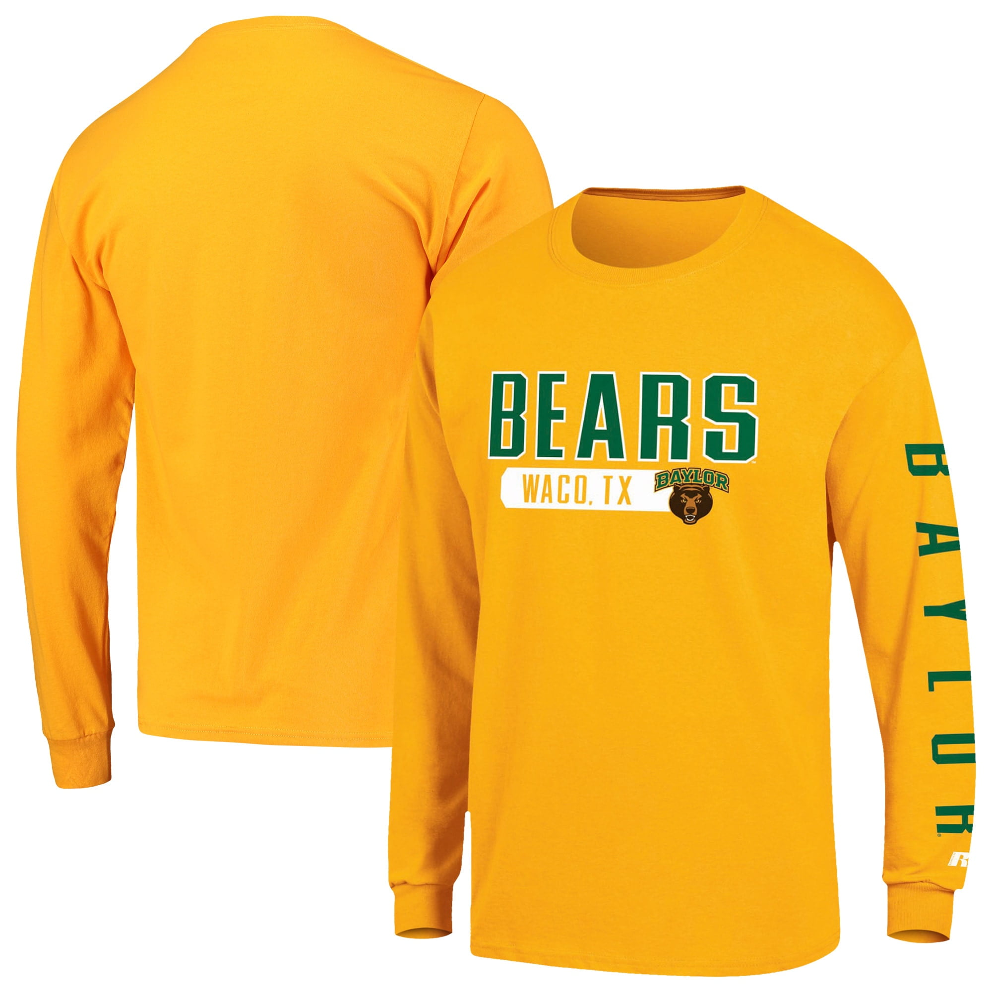 Russell Athletic Gold Baylor Bears Hit 