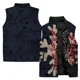 thumbnail image 4 of Chaquetas y chalecos de invierno 2024 para hombre, chalecos de invierno sin mangas para el frío, chalecos de invierno para hombre, chaleco de algodón con estampado de cuervos y pájaros, ropa para homb, 4 of 5
