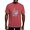 Crimson Red, variant on - Sailing Boat T Shirt - Mens Comfort Colors Shirt