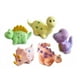 thumbnail image 1 of Set de 5 Dinosaurios BF TOYS Lanza Agua Color Pastel para Baño, 1 of 1