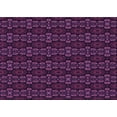 thumbnail image 1 of Ahgly Company Machine Washable Indoor Rectangle Transitional Purple Lily Purple Area Rugs, 6' x 9', 1 of 7