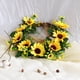 thumbnail image 4 of de girasol artificial para , girasol amarillo para colgar en delantera, de puerta de bienvenida para, 4 of 9