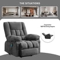 thumbnail image 4 of Power Lift Recliner Chair Recliners for Elderly with Heat and Massage Recliner Chair for Living Room with Infinite Position and Side Pocket,USB Charge Port, 4 of 10