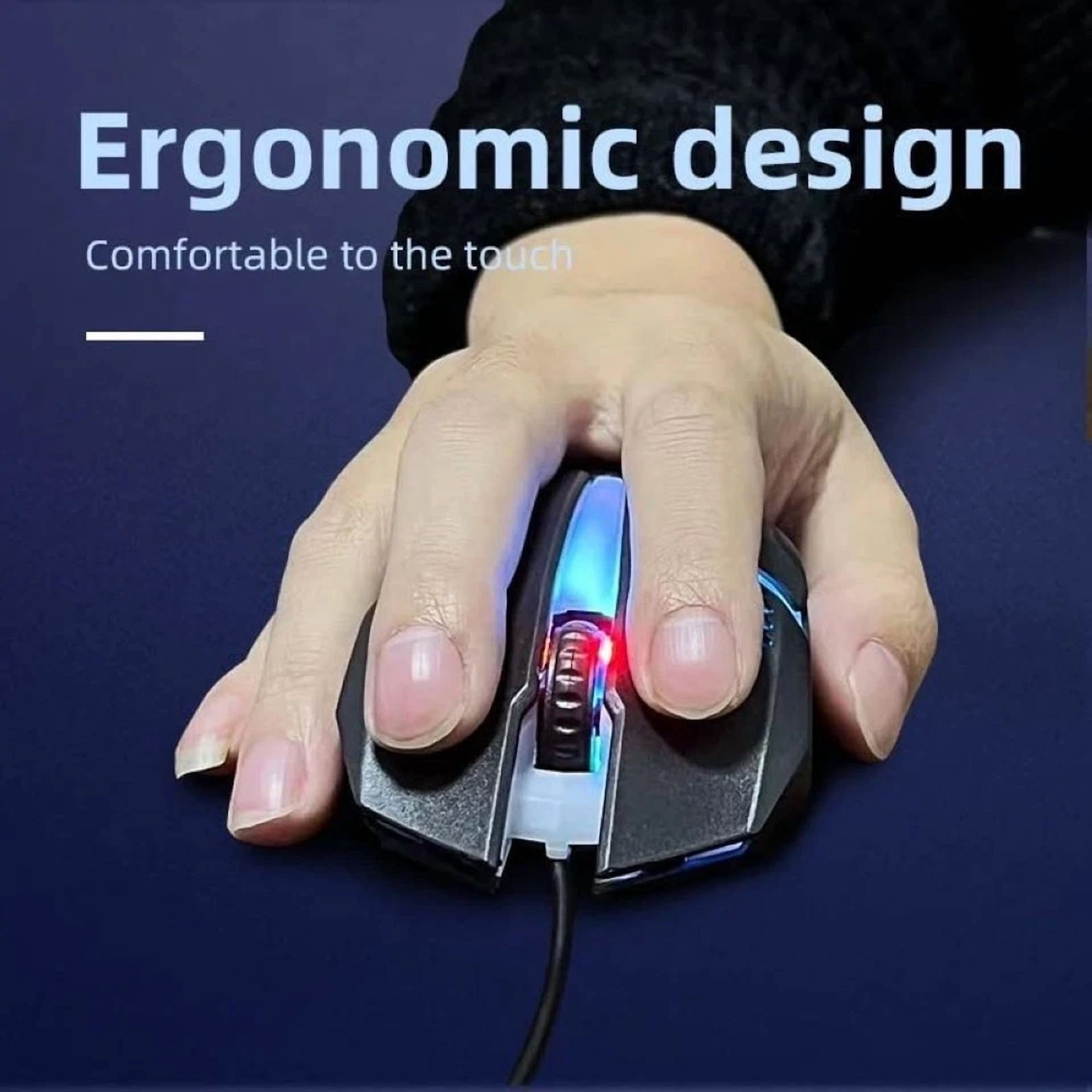 BUTTERFLY- Wired Usb Gaming Mouse Rgb Gaming Ergoomic Optical Computer Gamers For Computer