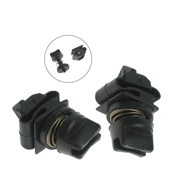 FYUU 2Pcs Rear Bump Trailer Hitch Bezel Hardware Kit For 2012-2020 Jeep Grand Cherokee