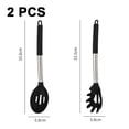 thumbnail image 2 of El sistema de cocina de los utensilios de cocina del silicón 2pcs, BPA libera, el mejor utensilio de cocina resistente al calor antiadherente, 2 of 5