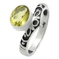 thumbnail image 6 of Natural Lemon Quartz 925 Sterling Silver Ring s.8.5 Jewelry DGR1121_A_8.5 R-1046, 6 of 7