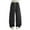 Black, variant on UACY Girls Sweatpants Bowknot Straight Leg Drawstring Baggy Jogger Pants Y2k Casual Open Bottom Athletic Trousers W/Pocket (Black, 11-12 Years)