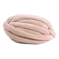 thumbnail image 6 of BLESIYA Chunky Yarn Filling Handcrocheted Bulky Yarn for Throw Pillow DIY Rug Making beige, 6 of 8