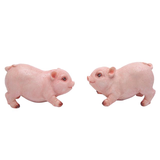 Vivid Piglet Shape Figurine Decor, Garden Decor, Pig Garden Decor Parks For Community Backyards Yard Courtyard ANGGREK Otros