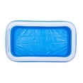 thumbnail image 5 of Pool Central 10' Blue and White Inflatable Rectangular Swimming Pool, 5 of 9