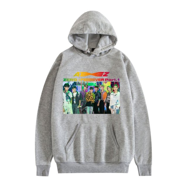 ATEEZ Mode Graphique Chandails à Capuchon Chemises à Manches Longues pour Unisexes Pulls Vintage
