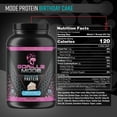 thumbnail image 2 of Gorilla Mode Premium Whey Protein - Vanilla Ice Cream / 25 Grams of Whey Protein Isolate & Concentrate / Recover and Build Muscle (30 Servings), 2 of 6