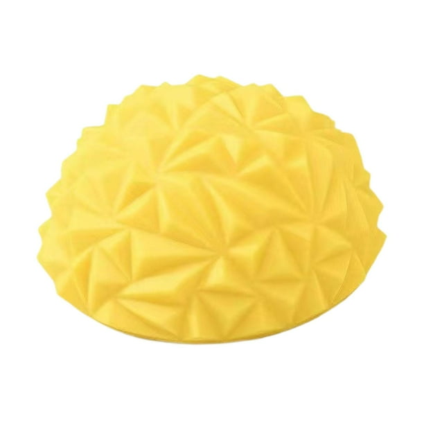 Entrenador de equilibrio de pelota de , pelota de piña para Pilates, juguete de pelota de equilibrio físico, pelota de yoga para adultos, niños, Amarillo