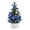 Blue, variant on Small Christmas Tree, Artificial Tabletop Xmas Tree with Base,Xmas Ball Ornaments and Bowknots,Christmas Pine Tree,Christmas Decorations for Home/Office Indoor Outdoor Decor(Blue)
