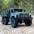 thumbnail image 1 of WPL B16 B-16 1:16 RC Truck WPL RC Crawler Car 6WD 2.4G Mini Off-Road Remote Control Car 15km/H Top Speed Mini RC Monster TruckB16K Green No RC He Qiyong unisex, 1 of 1