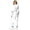 White #14, variant on Womens Two Piece Sets Outfits Bow Fleece Fall Sweatpants and Hoodie Relaxed Fit Pullover Outings Sweatsuit, S