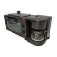 thumbnail image 4 of Máquina de desayuno Gloria 3 en 1 multifuncional con cafetera tostadoras horno, 4 of 9